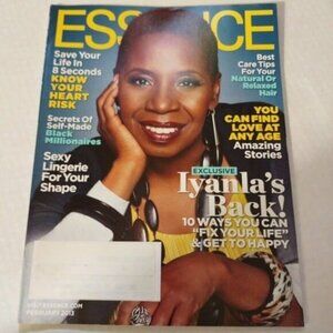 ESSENCE MAGAZINE-FEBRUARY 2013-IYANLA VANZANT-VINTAGE-LIKE NEW
